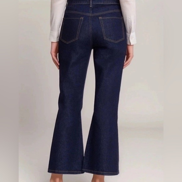 Johnny Was Marseille Baby Dark Blue Boot Jeans Size 31 New With Tags $198 - Picture 3 of 11